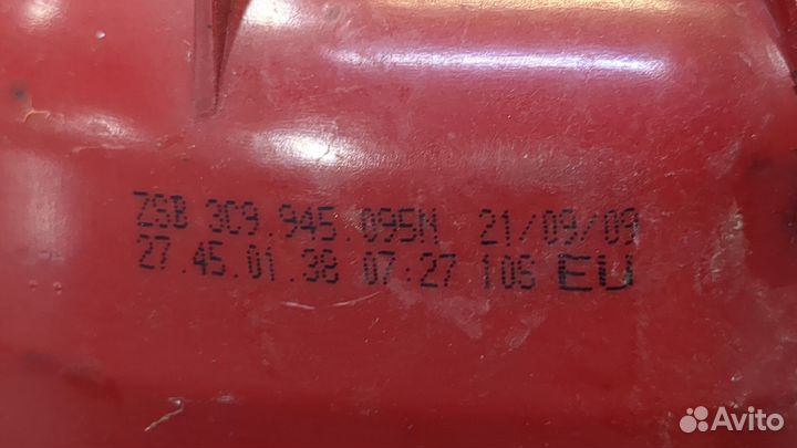 Фонарь (задний) левый Volkswagen Passat 6, 2009