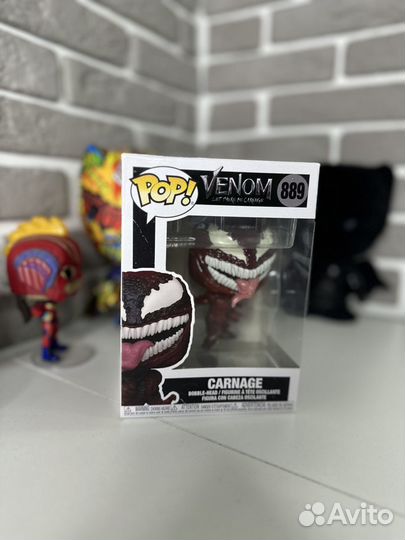 Фигурка Funko Pop Carnage 889 Spider Man