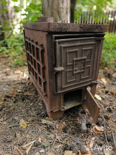 Печь чугунная разборная
