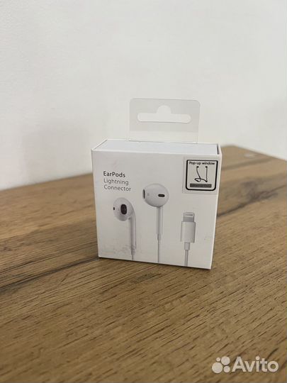 Проводные наушники для iPhone white