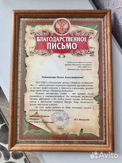 Педагог- репетитор двух иностранных языков