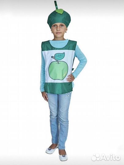 Костюм овощи фрукты вишня слива груша