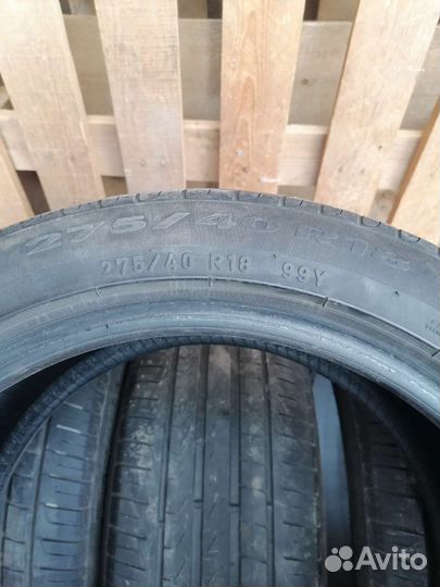 Pirelli Cinturato P7 245/45 R18 и 275/40 R18 99Y