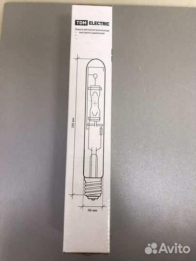 Лампа дри 400 6000k e40 tdm, есть 2 шт. Новые