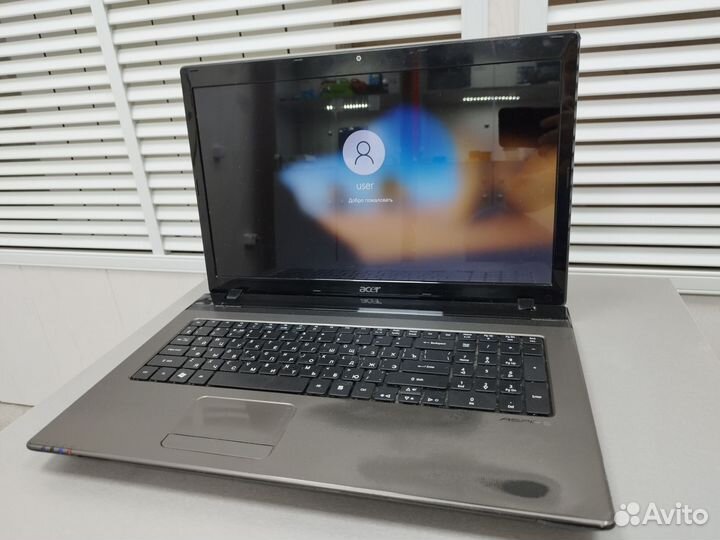 Ноутбук Acer 7750g, Intel i3, 6gb, HD6550, ssd+hdd