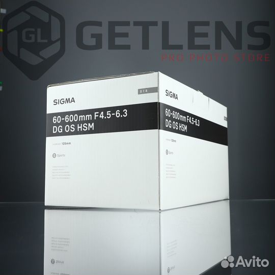 Sigma AF 60-600mm f/4.5-6.3 DG OS HSM Sports Canon