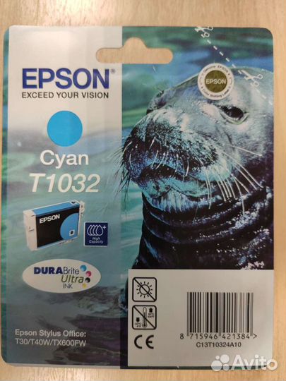 Epson картриджи