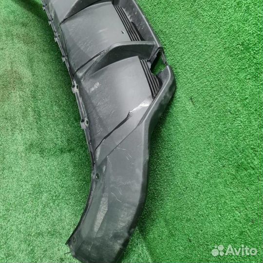 Юбка заднего бампера Хавал Ф7 (2022-2024)