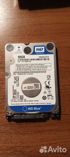 Накопитель 500гб