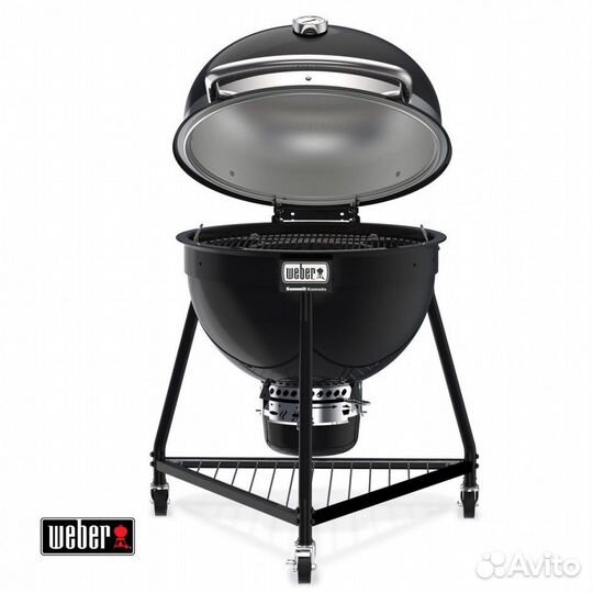 Угольный гриль Weber Summit Kamado E6 Черный