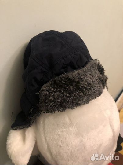 Шапка- ушанка зимняя на мальчика
