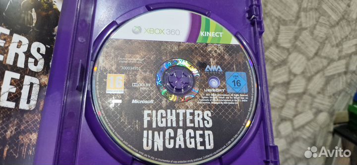 Fighters Uncaged для Xbox 360 лицензия