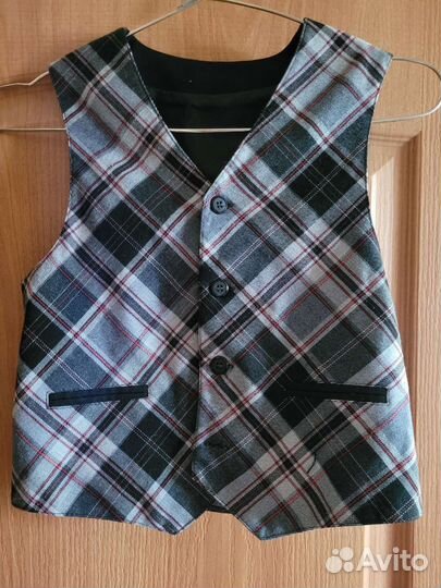 Жилетка для мальчика школьная надежда