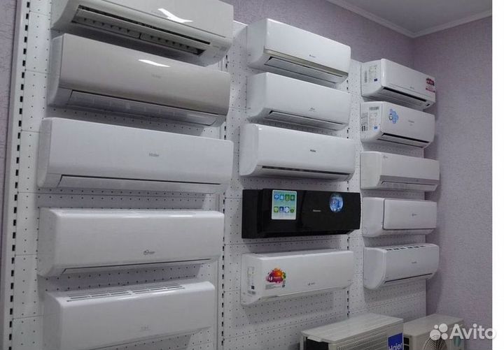 Сплит система с установкой