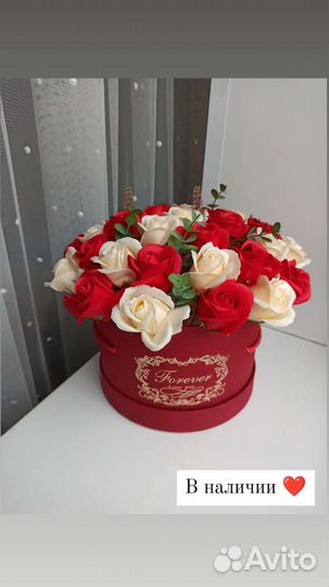 Букет из мыльных роз