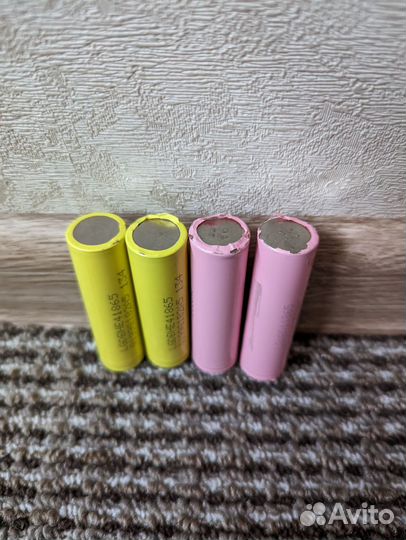 Аккумуляторы LG Li-Ion 18650 3.7V