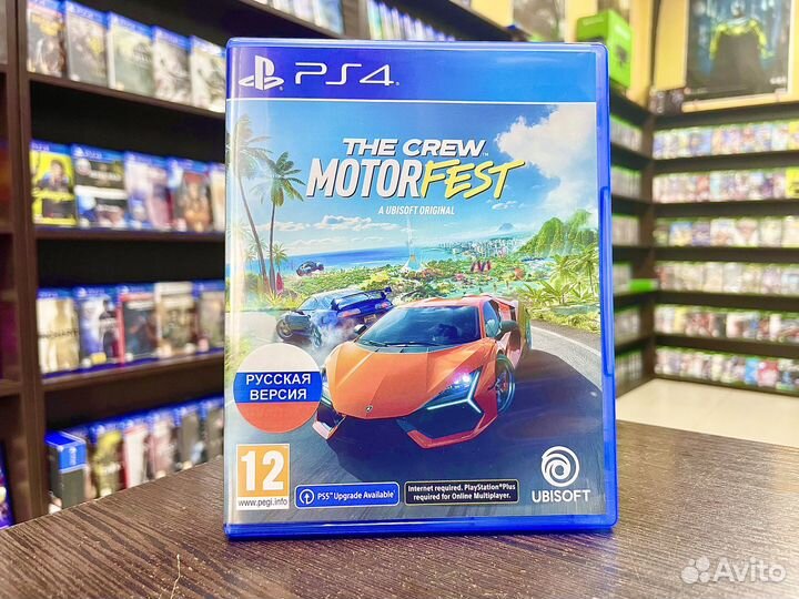 The Crew Motorfest PS4 диск