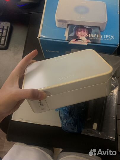 Canon selphy cp520 compact photo printer