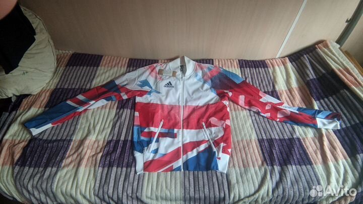 Ветровка мужская Adidas GF0315 разноцветная