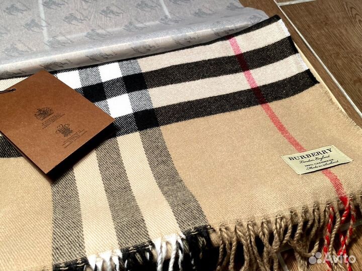 Шарф burberry кашемир