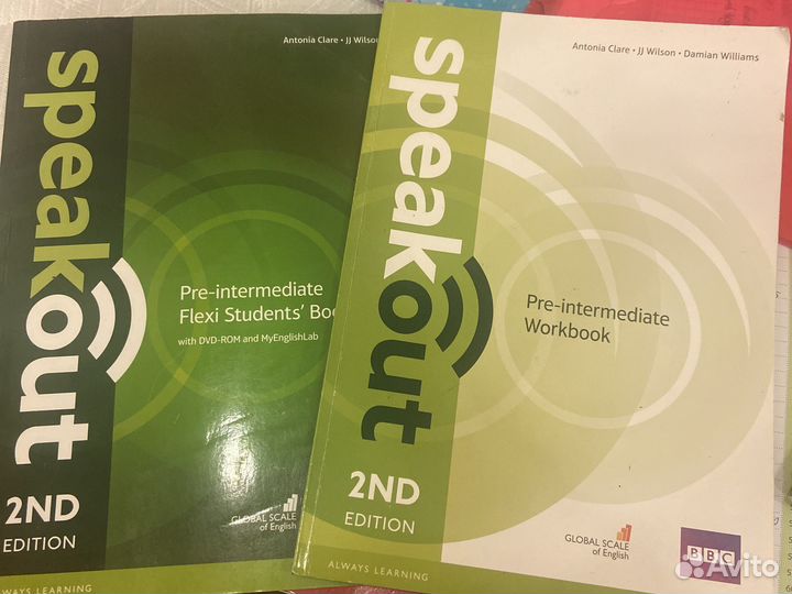 Учебник и рабочая тетрадь Speakout