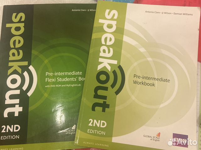 Учебник и рабочая тетрадь Speakout