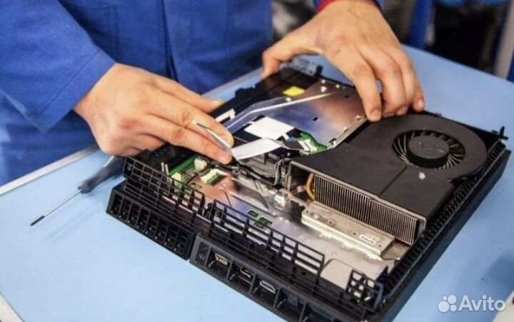 Чистка игровых приставок. Sony playstation 3/4/5