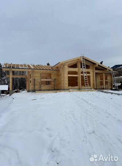 Дом из клееного бруса