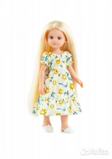 Кукла Паола Рейна белокурая рапунцель, нюд