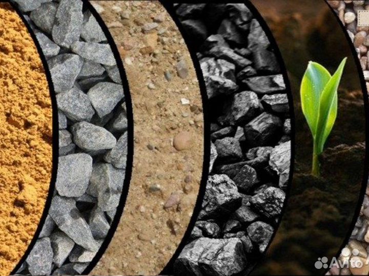 Песок - Щебень - Грунт Бой Керамзит пгс/щпс Отсев