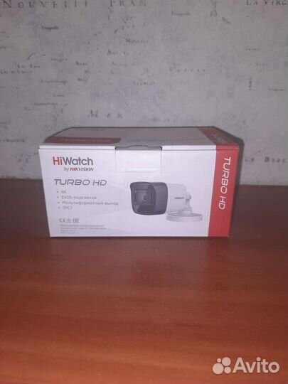 Видеокамера HD-TVI HI Watch DS-T800(b) 2.8 mm