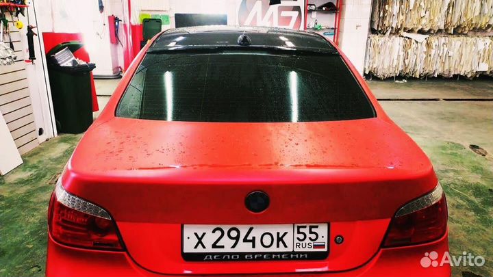 Спойлер шницер bmw e60