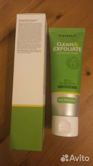 Пенка для умывания отшелушивающая