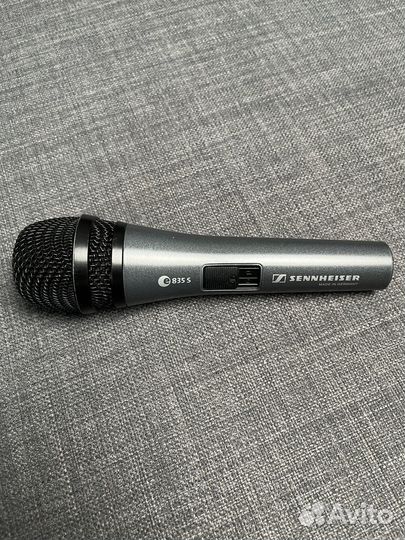 Оригинал. Sennheiser E 835-S динамический микрофон
