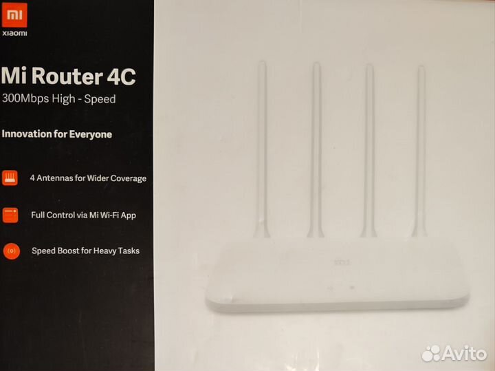 Маршрутизатор mi wifi router 4C