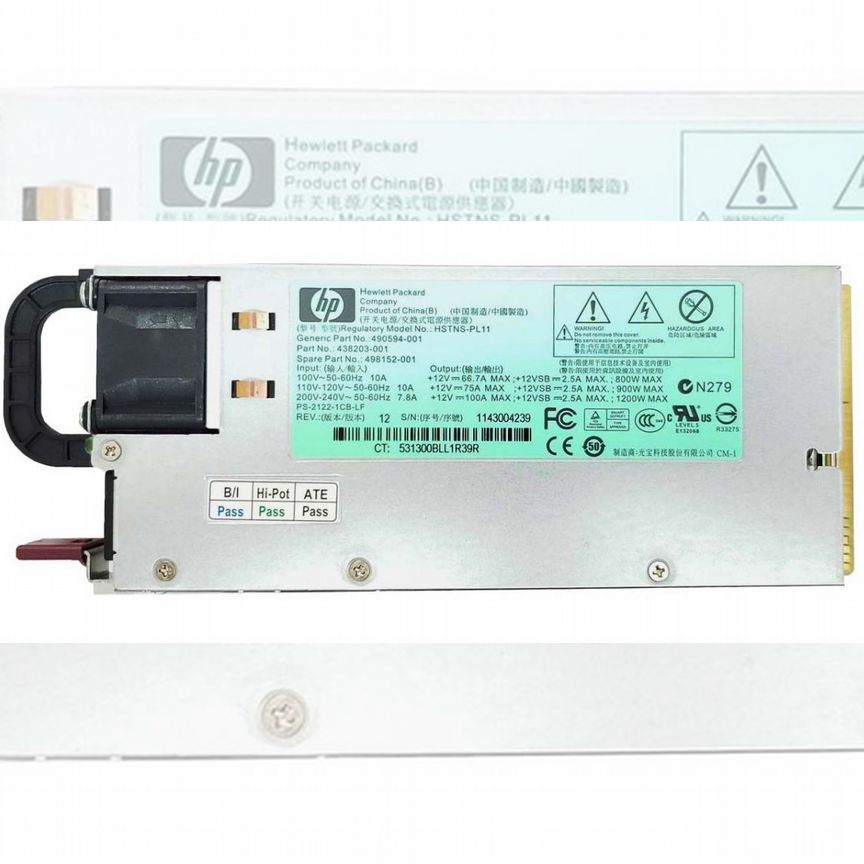 [PS-2122-1CB-LF] Блок Питания Hp 1200w Ps-2122-1cb-Lf