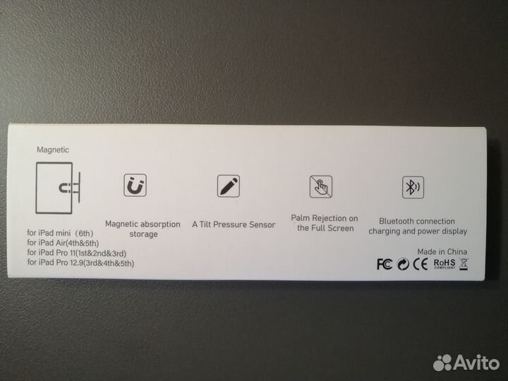 Стилус для Apple iPad Белый