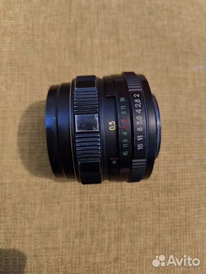 Объектив Zenit M52x0.75 MC Helios-44M-4 58mm 1:2