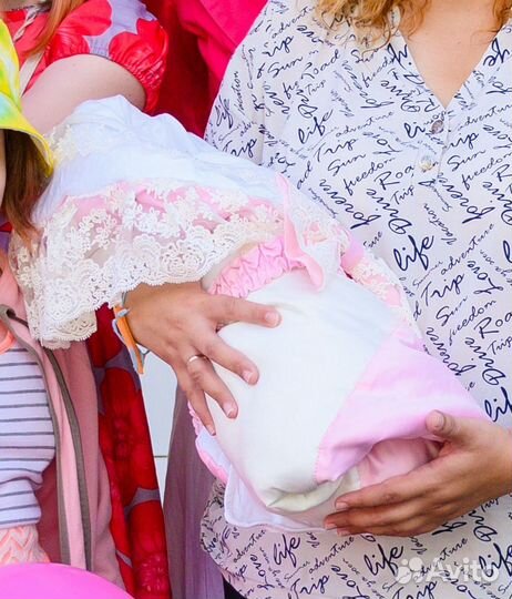 Конверт на выписку для девочки