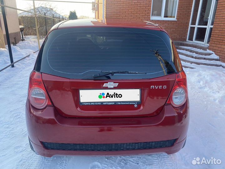 Chevrolet Aveo 1.2 МТ, 2008, 129 000 км