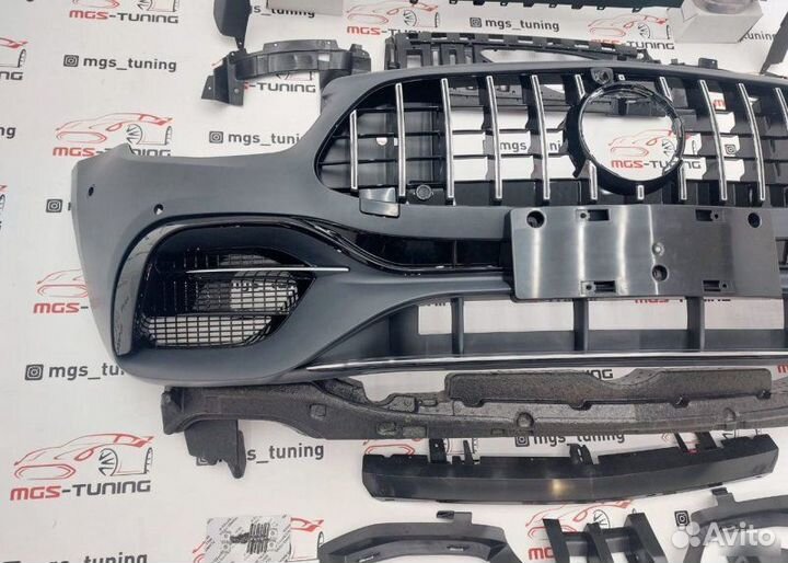 Обвес на Mercedes E-class w213 в стиле E63s рест