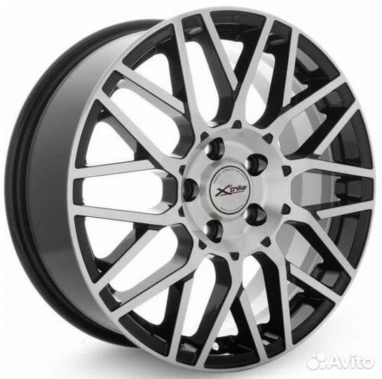 Диски X'trike X-131 BK/FP 7x17 5x114.3 ET 45 Dia 6