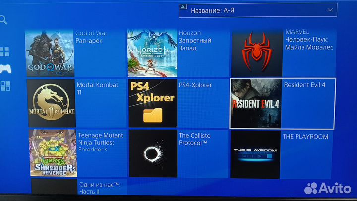 Sony Playstation 4 PRO прошитая, любые игры