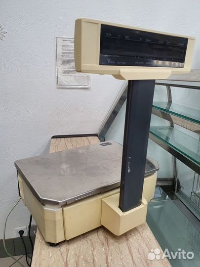 Весы digi SM-100, SM-300 с печатью этикеток