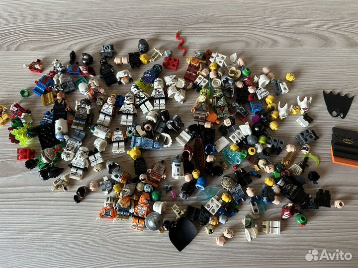 Lego россыпь фигурок