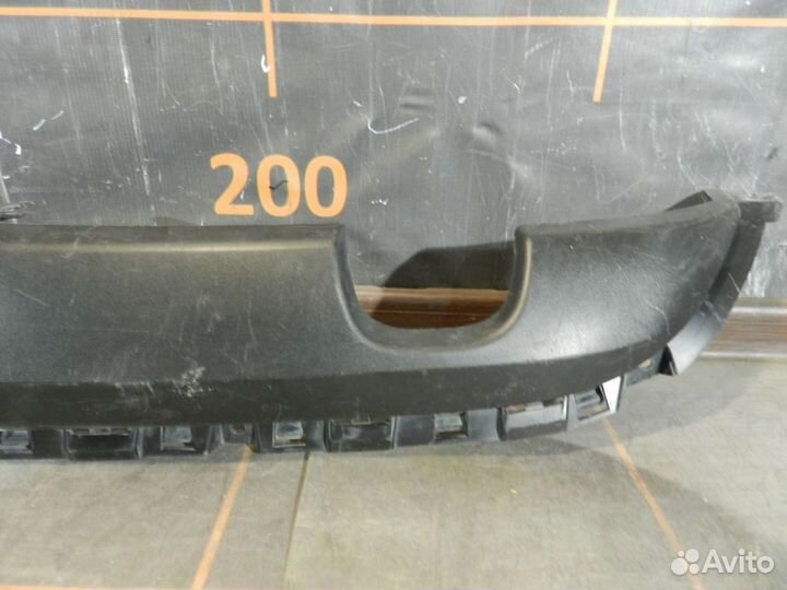 Спойлер бампера заднего - LADA Kalina 2