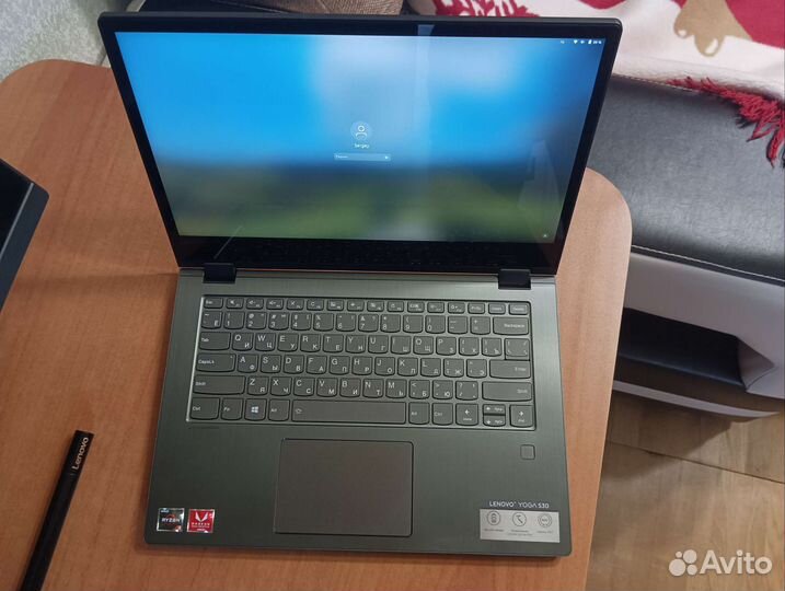Ноутбук lenovo yoga