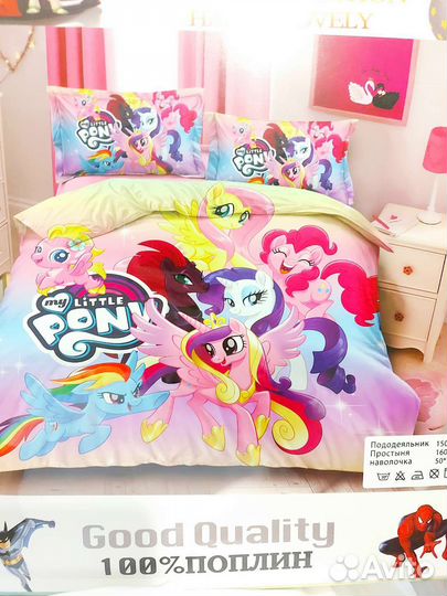 Детское постельное белье,покрывало,плед.хлопок