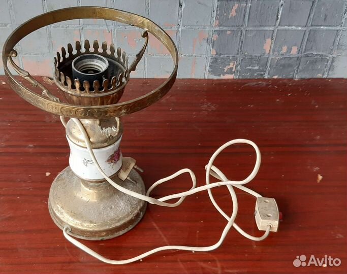 Торшер из СССР, 175см,лампа СССР