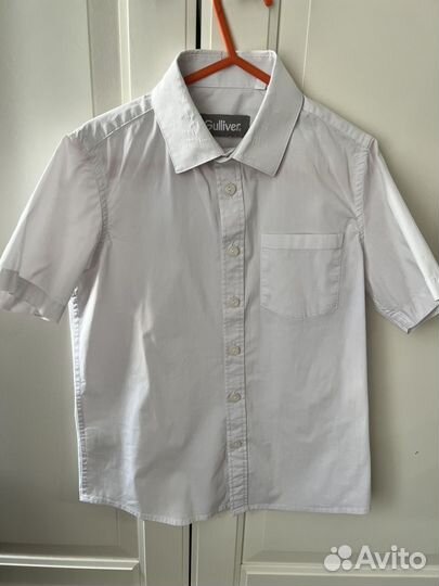 Рубашка классическая с коротким рукавом Gulliver